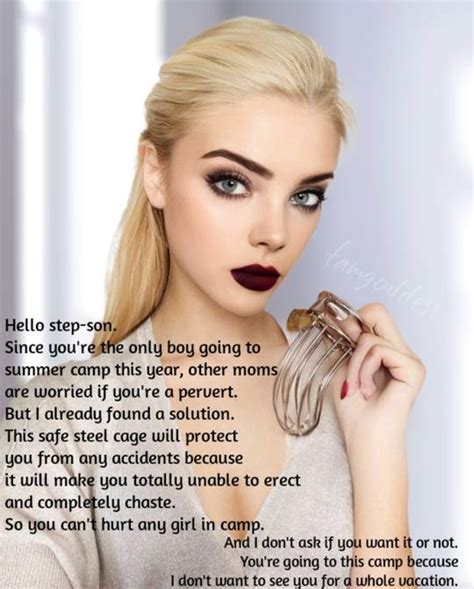 forced chastity .